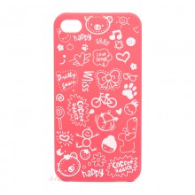 Чехол для iPhone 4/4S "Lopez", розовый 