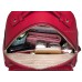 Рюкзак с ушками 55375, натур. кожа, мини, красный